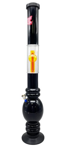 Two  Tone  Acrylic  Percolator  Bong